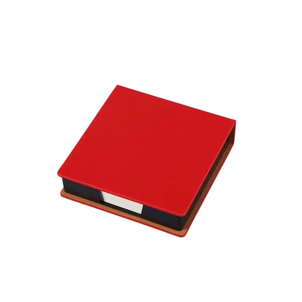 Leather Business Desk Sticky Notes Holder
