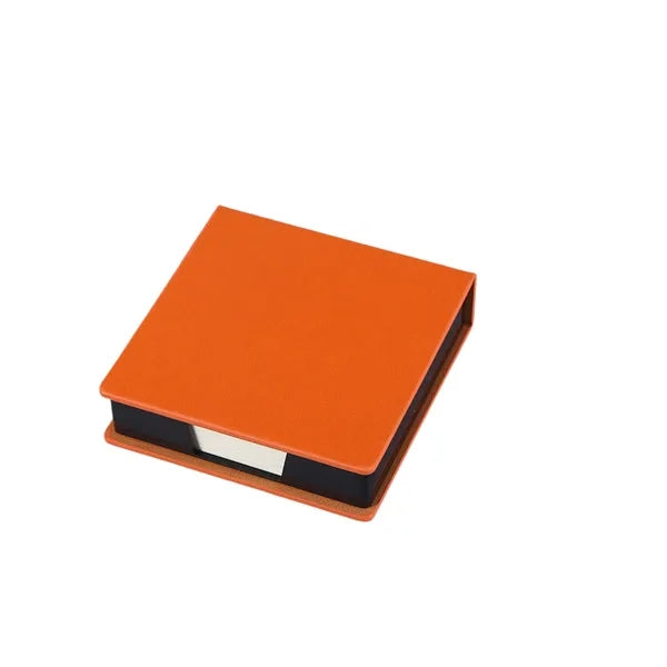 Leather Business Desk Sticky Notes Holder