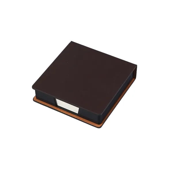 Leather Business Desk Sticky Notes Holder