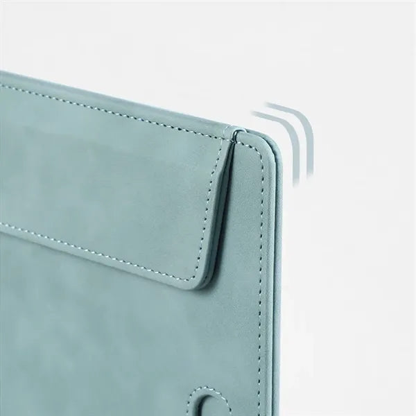 Pu Leather Magnetic Clipboard