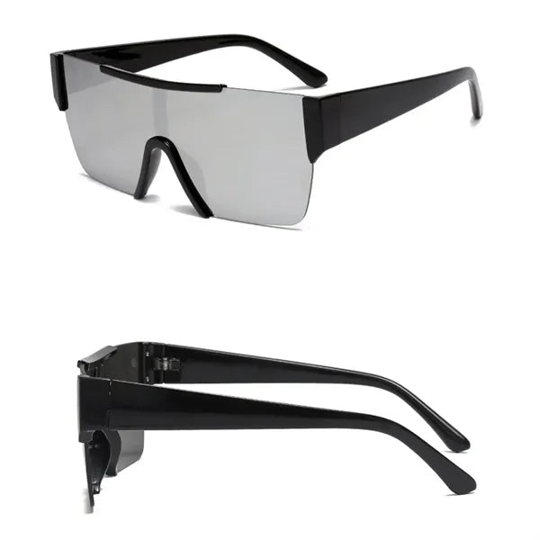 Stylish Square Oversized UV Protection Cycling Sunglasses