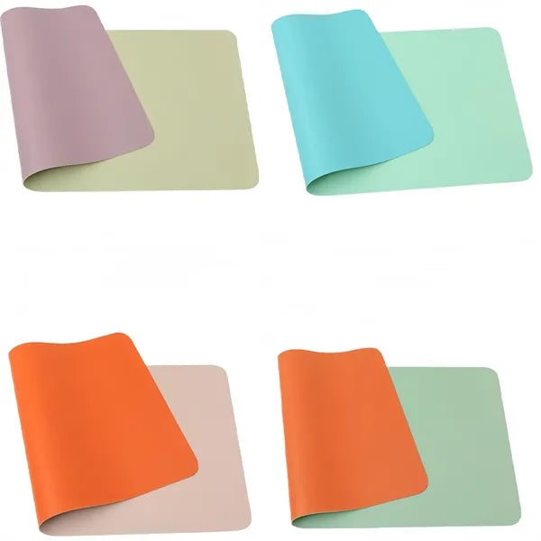 Leather Mouse Pad Keyboard Mat Free Shipping