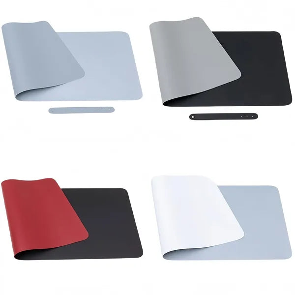 Leather Mouse Pad Keyboard Mat Free Shipping