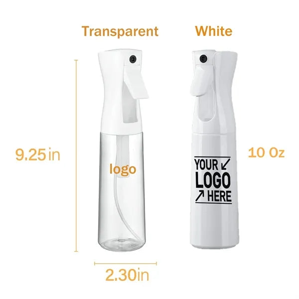 10 Oz Ultra Fine Mist Continuous Sprayer Water Spray Bottle