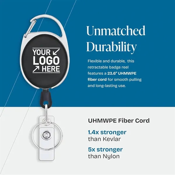 Clear Plastic ID Badge Holders with Clip and Keyring