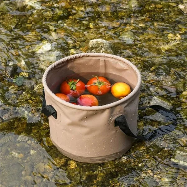 Outdoor Camping Folding Water Bucket