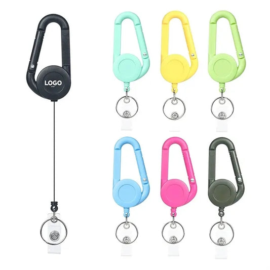 Carabiner Badge Holder