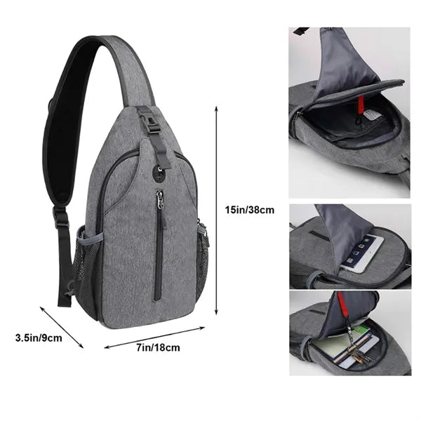 Crossbody Travel Hiking Chest Bag