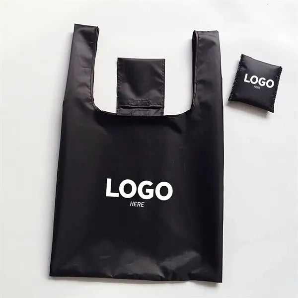 Foldable Shopping Tote Bag With Small Pocket