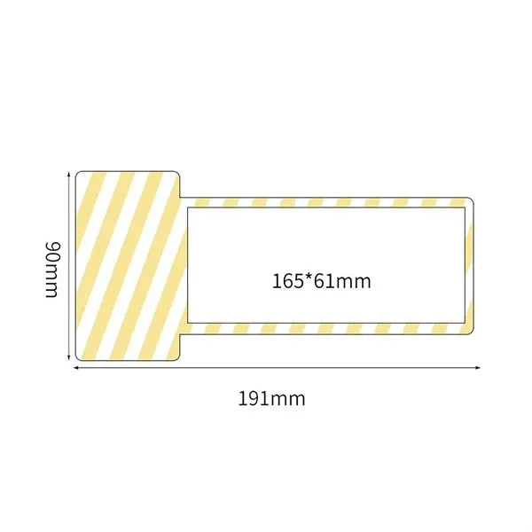 3X Magnifying Bookmark Fresnel Lens