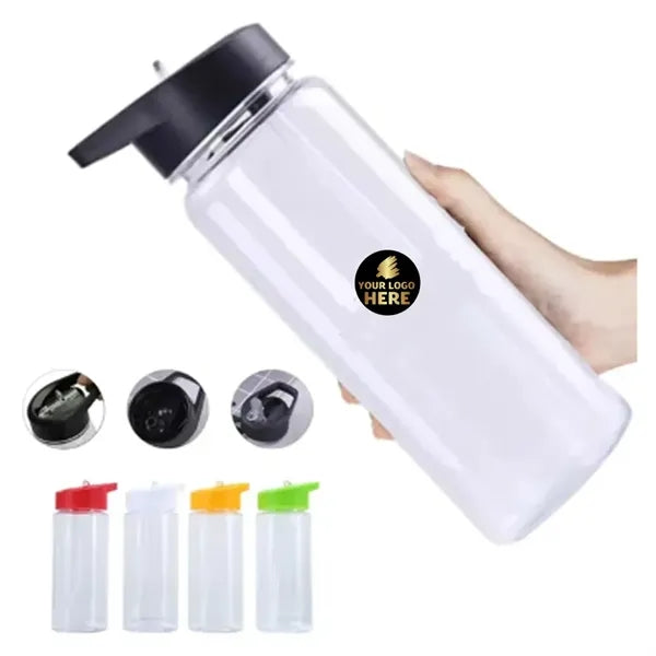 17 oz. Leak-Proof Plastic Sports Water Bottle with Flip Lid