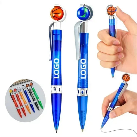 Novelty Stress-Relief Basketball Ballpoint Pen