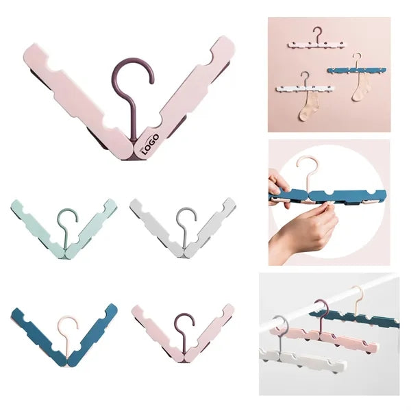 Portable Travel Folding Clothes Hangers