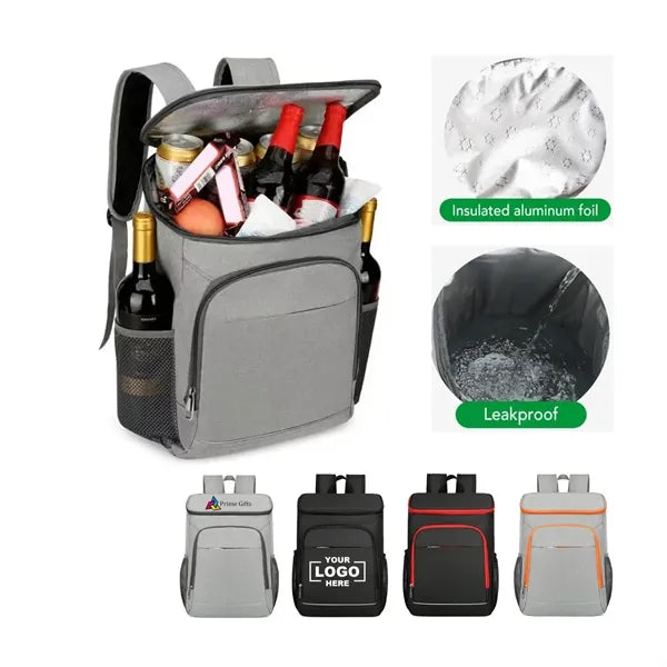 Leakproof Insulated Cooler Bag Lunch Backpack