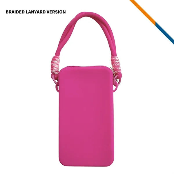 Octavia Holey Beach Tote Silicone Zipper Phone Pouch