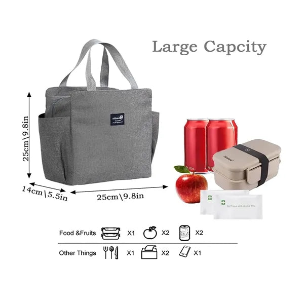 Waterproof Work School Picnic Insulated Cooler Lunch Bag