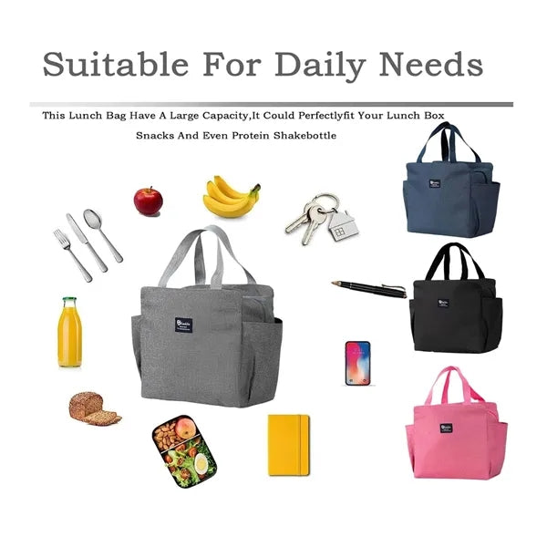 Waterproof Work School Picnic Insulated Cooler Lunch Bag