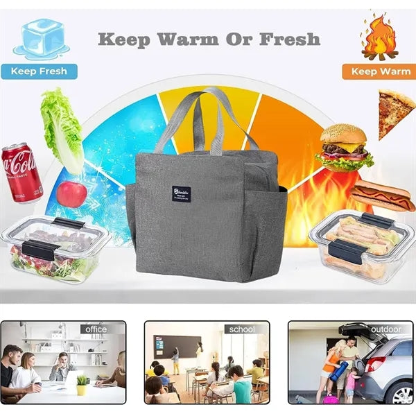 Waterproof Work School Picnic Insulated Cooler Lunch Bag