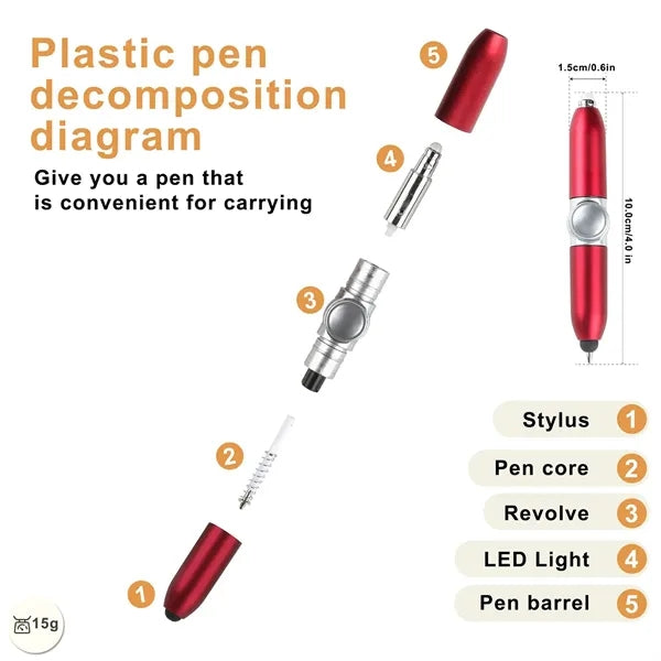 Spinning Fidget Ballpoint Pen