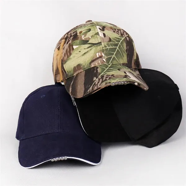 LED Flashlight Baseball Cap