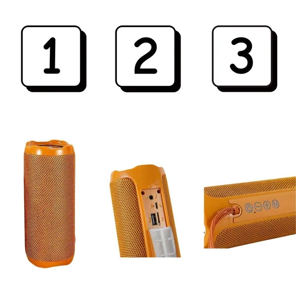 Dual-Speaker High-Volume Wireless Speaker