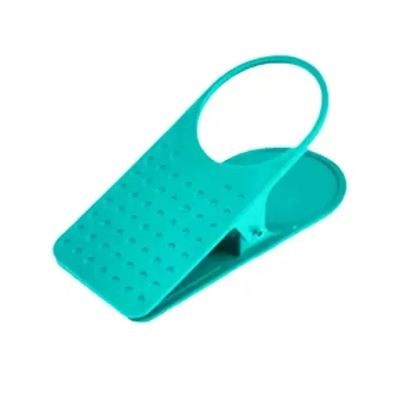 Durable Plastic Clip-On Desk Cup Holder