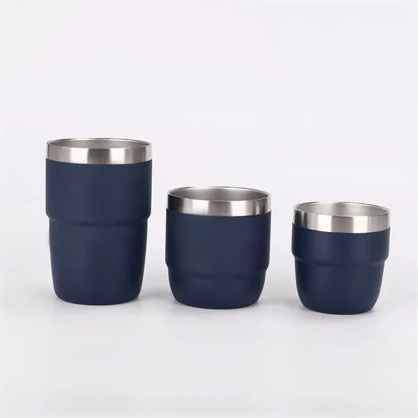 8oz Stainless Steel Coffee Mug With Magnetic Lid