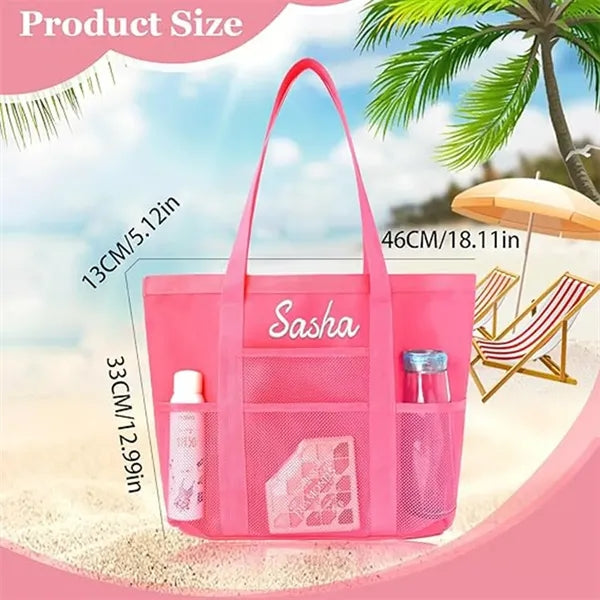 Mesh Beach Tote Bag