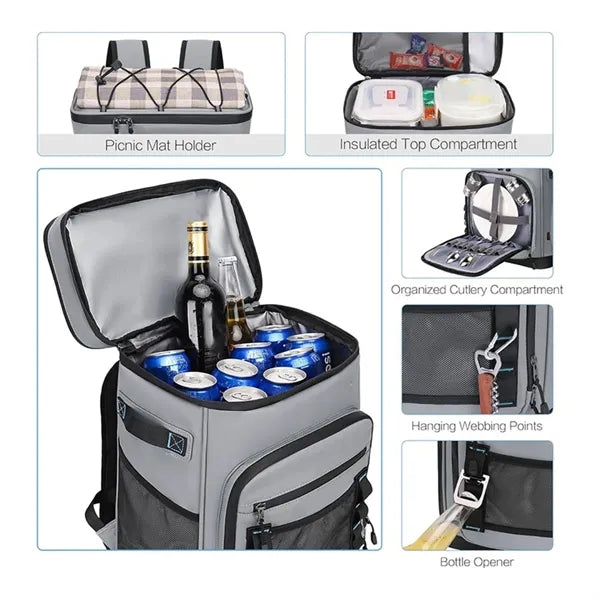 48 Can Leakproof Insulated Backpack Cooler