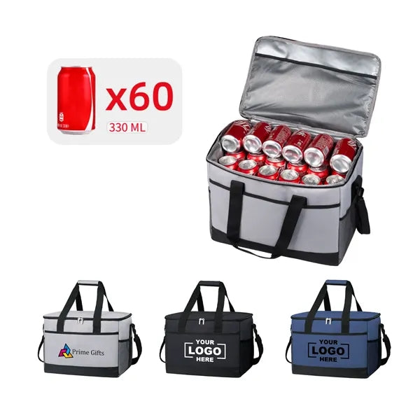 60 Cans Large Capacity Leakproof Insulated Bag