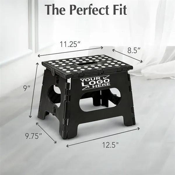 Folding Lightweight Step Sturdy Easy Open Safe Plastic Stool