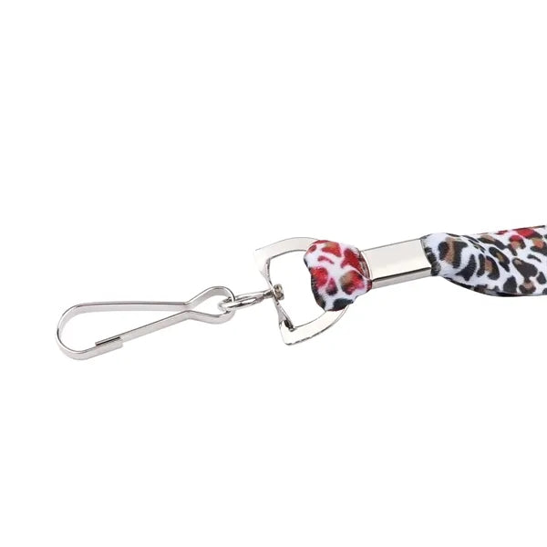 3/4" Full Color Custom Polyester Lanyards ID Badge Holder