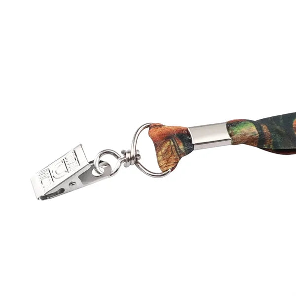 3/4" Full Color Custom Polyester Lanyards ID Badge Holder