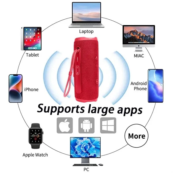Multifunctional Bluetooth Speaker for Outdoor Adventures