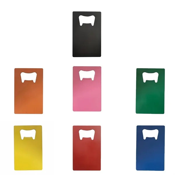 Stainless Steel Credit Card Bottle Opener