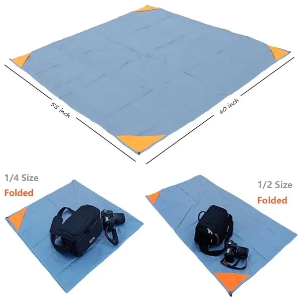 Sandproof Pocket Picnic Camping Blanket