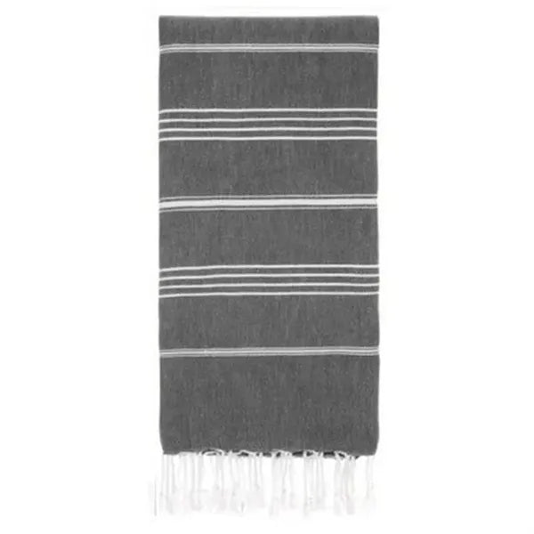 Turkish Cotton Beach Towel with Tassels