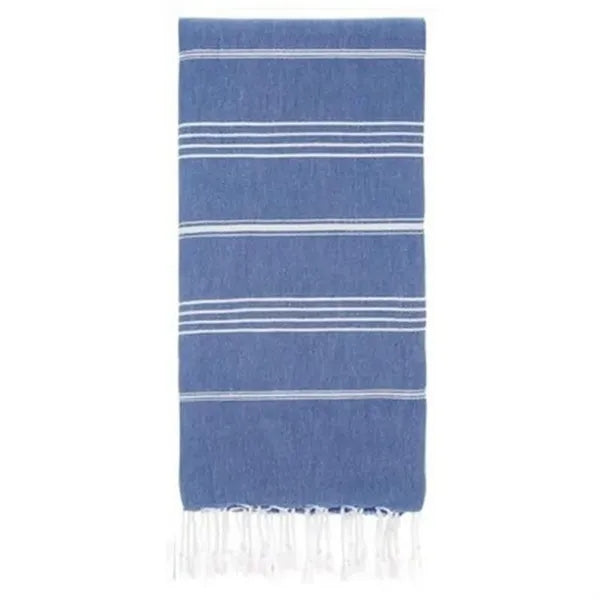 Turkish Cotton Beach Towel with Tassels