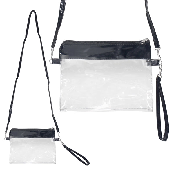 Bag - Clear PVC Sling-Over Pouch