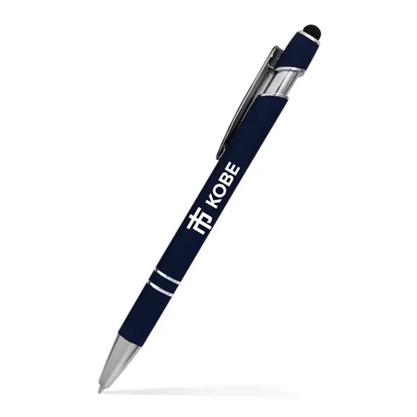 Alexandria Stylus Satin Soft Touch Click Metal Pen