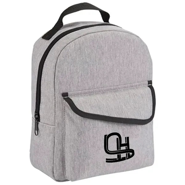 600D Insulated Lunch Cooler Bag With Front Pocket