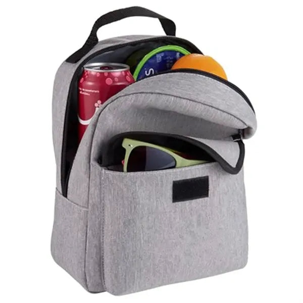 600D Insulated Lunch Cooler Bag With Front Pocket