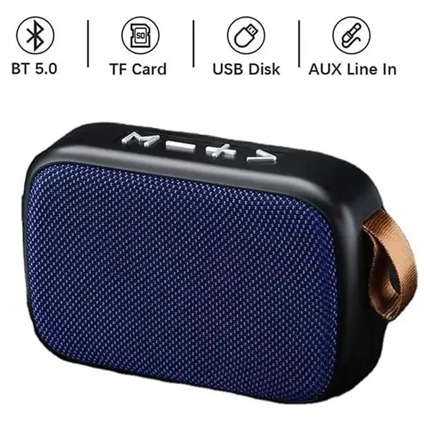 Portable Fabric Wireless Bluetooth Speaker With Lanyard