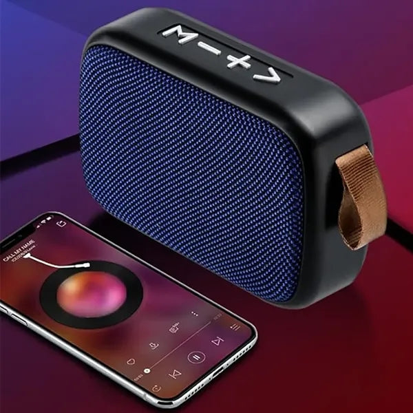Portable Fabric Wireless Bluetooth Speaker With Lanyard
