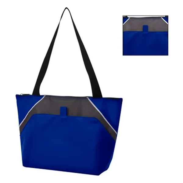 210D Polyester Breeze Shopping Tote Lunch Cooler Bag