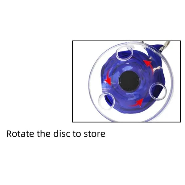 Retractable Nylon Tote Bag with Reel Mechanism