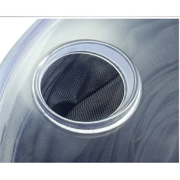 Retractable Nylon Tote Bag with Reel Mechanism