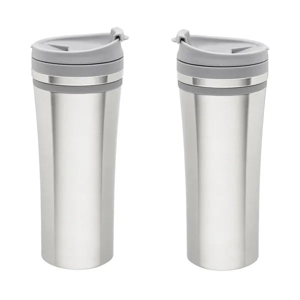 Insulated Stainless Steel Tumbler, 15 oz.