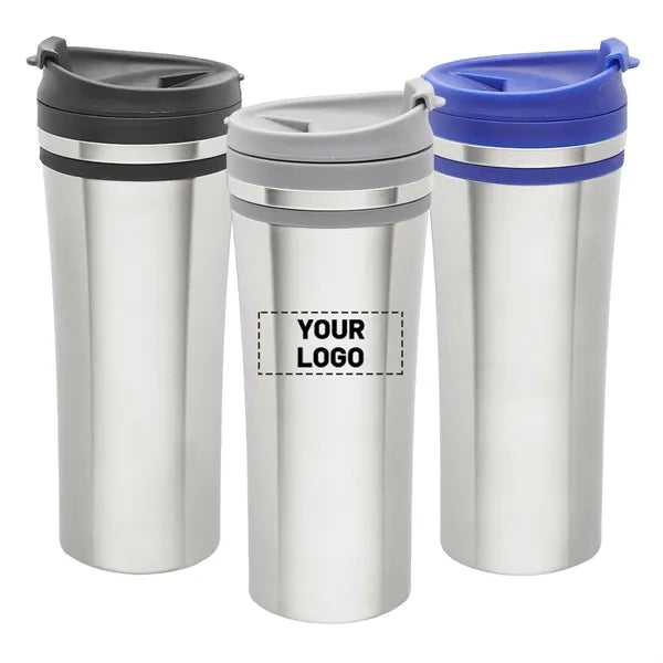 Insulated Stainless Steel Tumbler, 15 oz.
