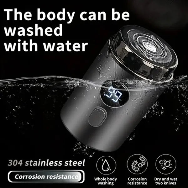 Portable Electric Shaver Mini Rechargeable Beard Razor